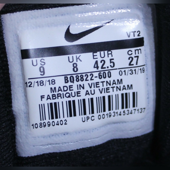 Nike Air Max Sequent 4.5 Black Kinetic Green, sz men's 9, EUC - Picture 7 of 15